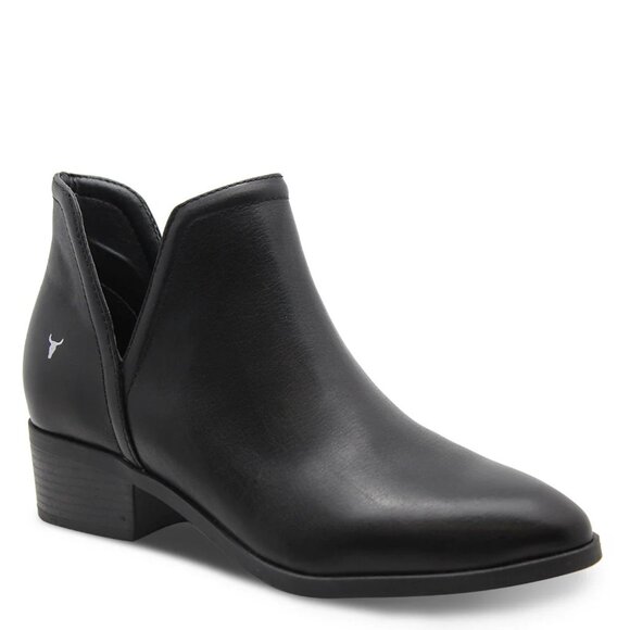 Windsor Smith Shoes - Windsor Smith Razel Black Leather Ankle Boots